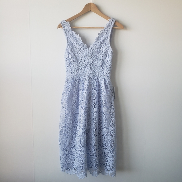 ASTR the lable fit and flare lace V-neck dress size S - Picture 1 of 5